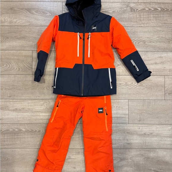 Picture Organic Clothing Kids Matching Ski Snowboard Set -...